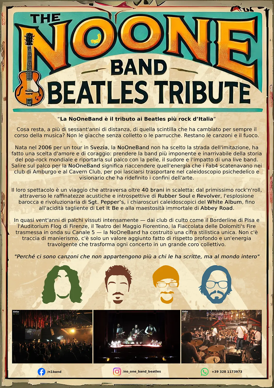 NoOneBand Press Kit